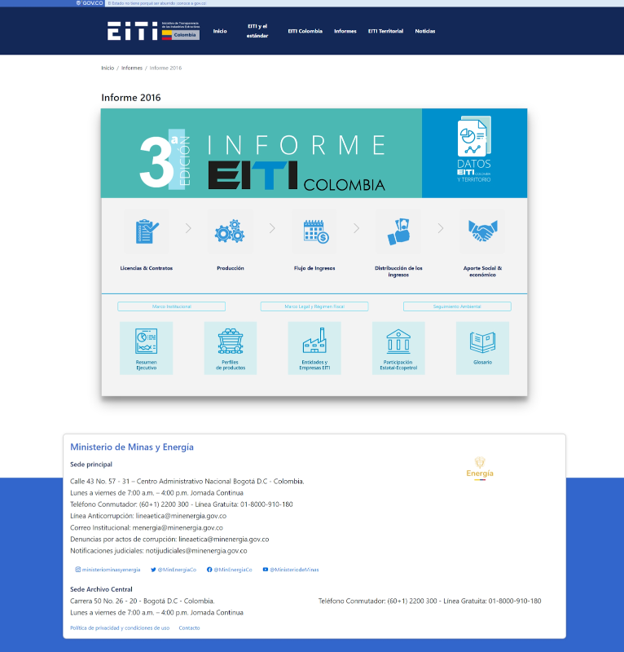 Portal EITI Colombia